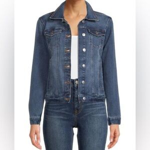 🎁🍁Like New Time and Tru Blue Jean Jacket Medium 8-10